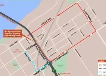 Access Change to Mackay Street from Augusta Highway